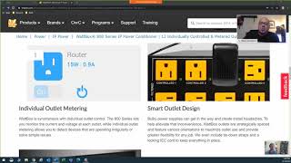 Introducing the WattBox 800 Series IP Power Conditioner