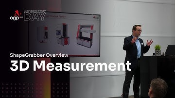 Complete surface coverage with 3D laser scanning | ShapeGrabber | OGP UK Metrology Day 2023