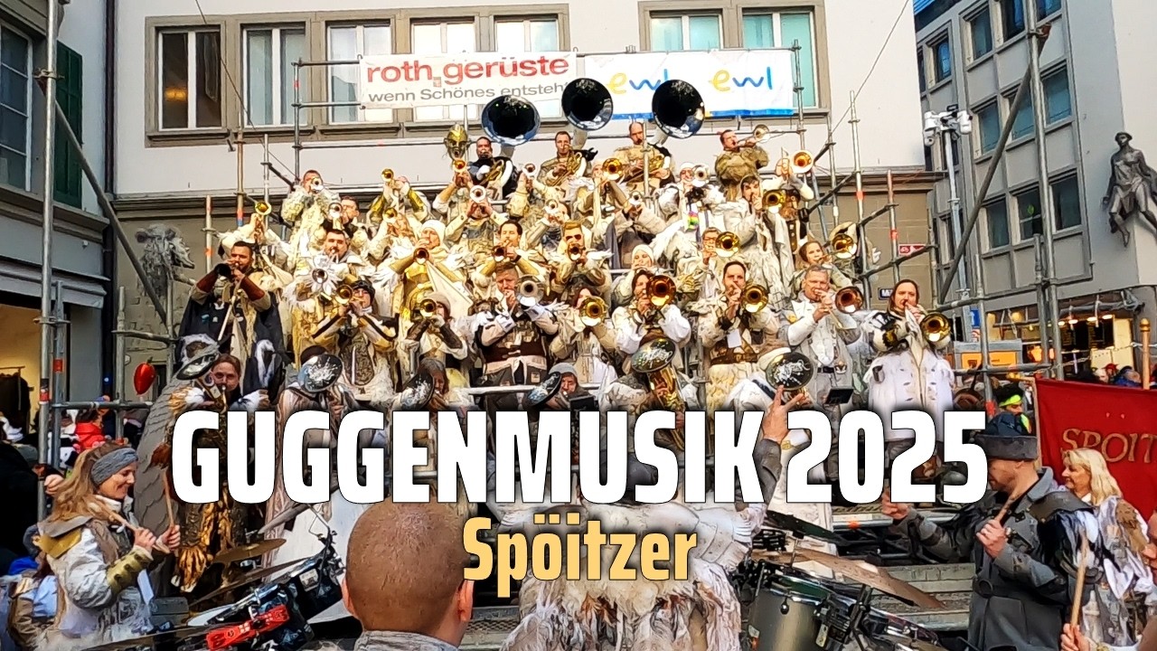 Guggenmusik Spöitzer Lozärn 🎉 Fasnacht Luzern 2025