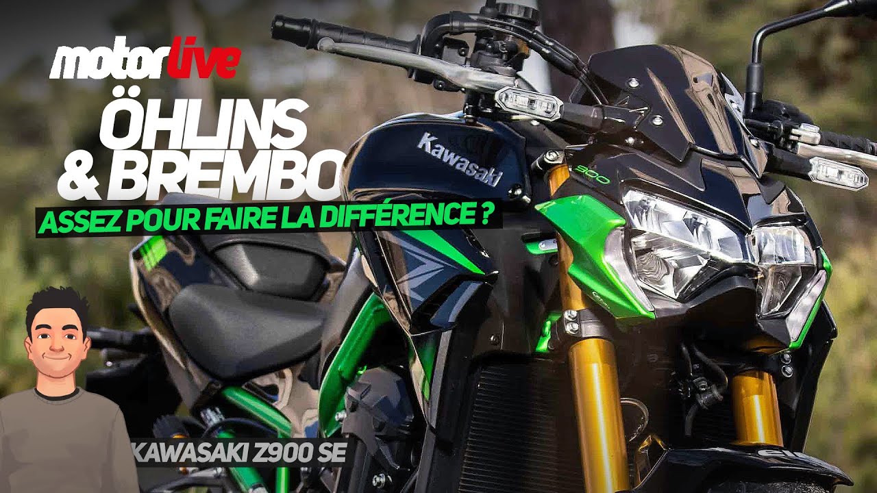 Essai - Kawasaki Z900 se mod. 2022 : Öhlins, Brembo et du panache !