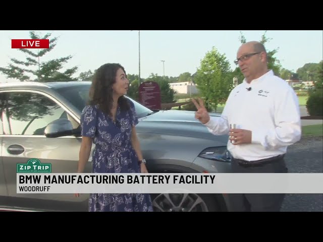 Zip Trip Woodruff: BMW Manufacturing Battery Facility - YouTube