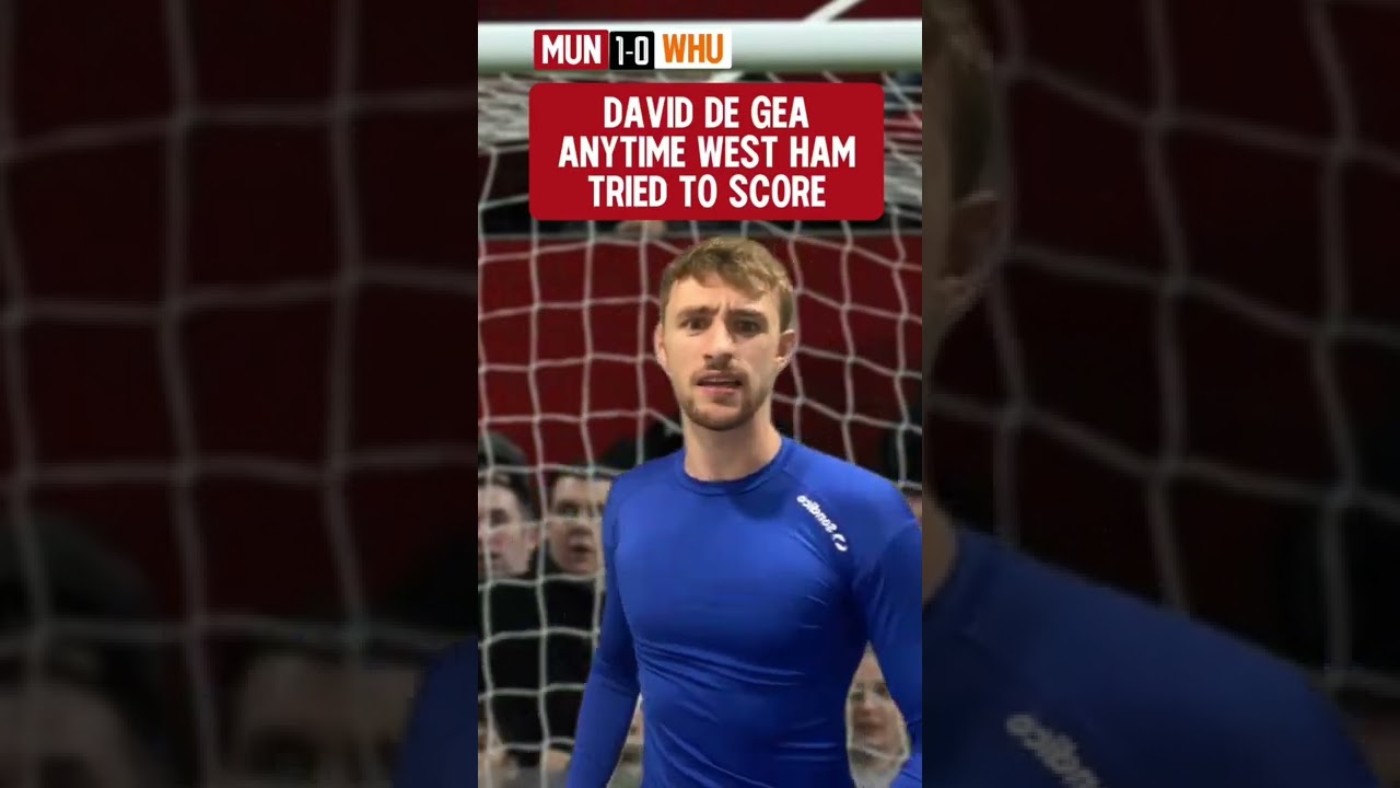 DAVID DE GEA BACK TO BEING THE GOAT?! 🐐🥹 | MAN UNITED 1-0 WEST HAM