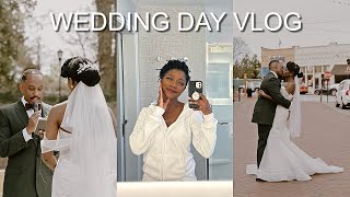 VLOG  GRWM FOR OUR ELOPEMENT STYLE WEDDING!!! DAY BEFORE + SO MANY PICTURES!!! | Keke J.