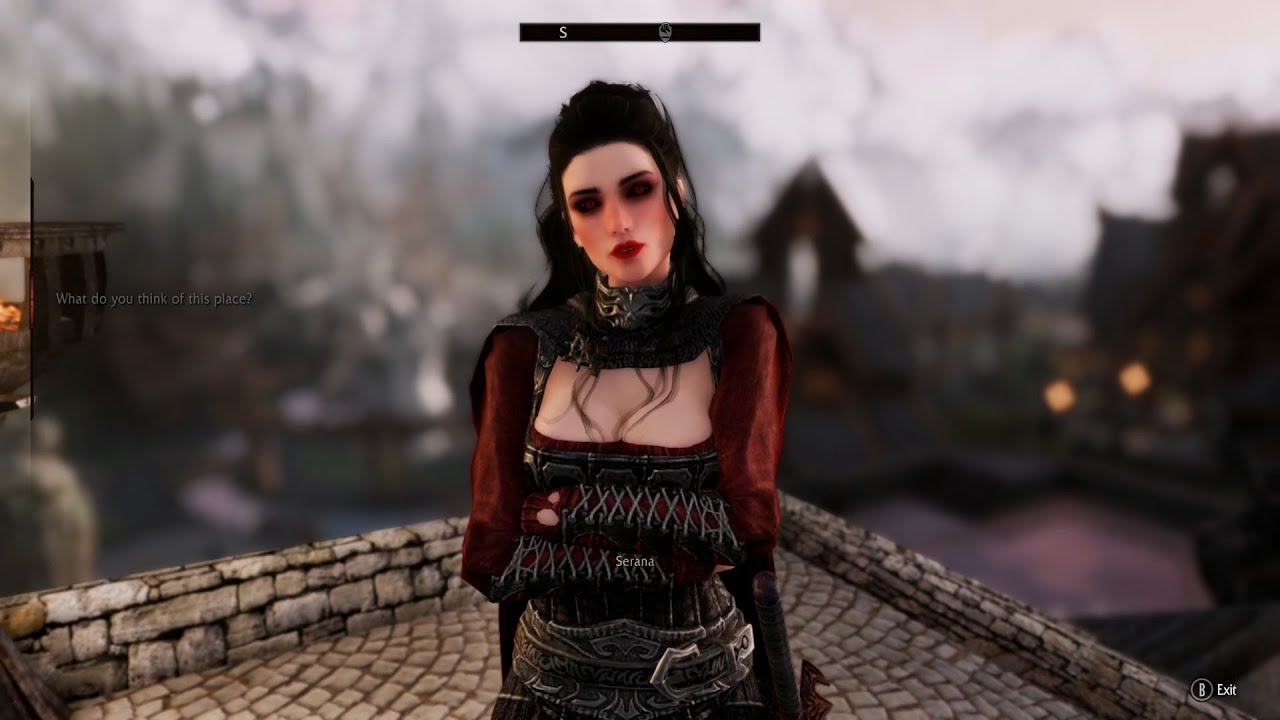 Serana add on. Скайрим 2022.