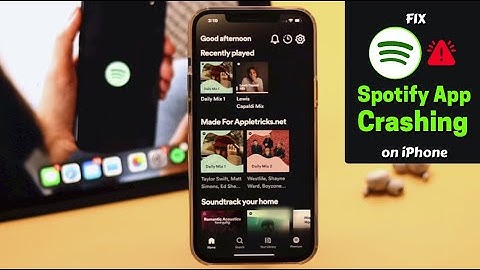 Spotify Keeps Crashing on iPhone? Here