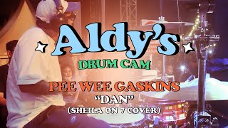 ALDY's Drumcam - PEE WEE GASKINS | DAN   (Sheila On 7 Cover)  LIVE at Festival Kopi Nusantara