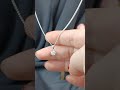 〈SJ-N-153〉プラチナ・天然ダイヤモンド(0.504ct）一粒ダイヤネックレス（鑑定書つき）　オープニングセール中につき30％OFF