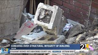 Concerns over structural integrity of building