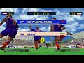 Virtua Striker 2 ver. 2000.1 - NETHERLANDS Playthrough - Arcade Mode