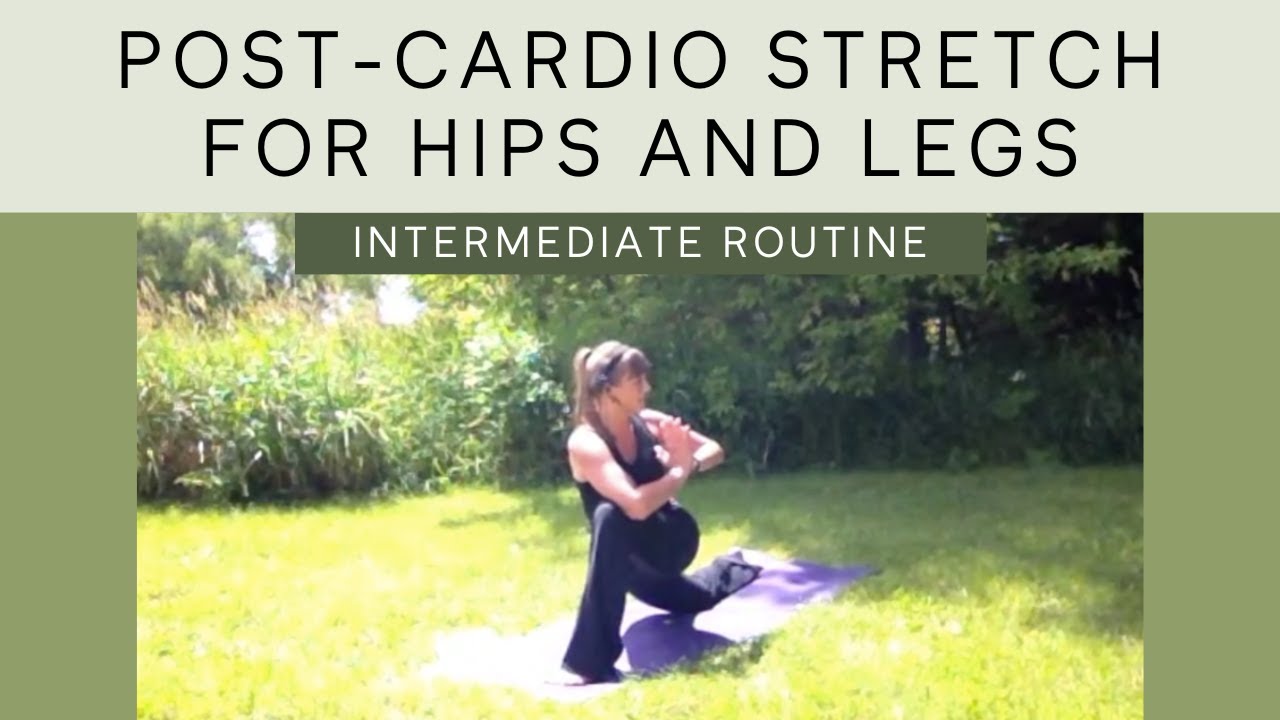 15 Minute Intermediate Yoga Stretch Routine For Hips and Legs | Post ...