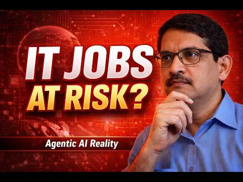 AI Agents Disrupting IT - video thumbnail showing automation concept