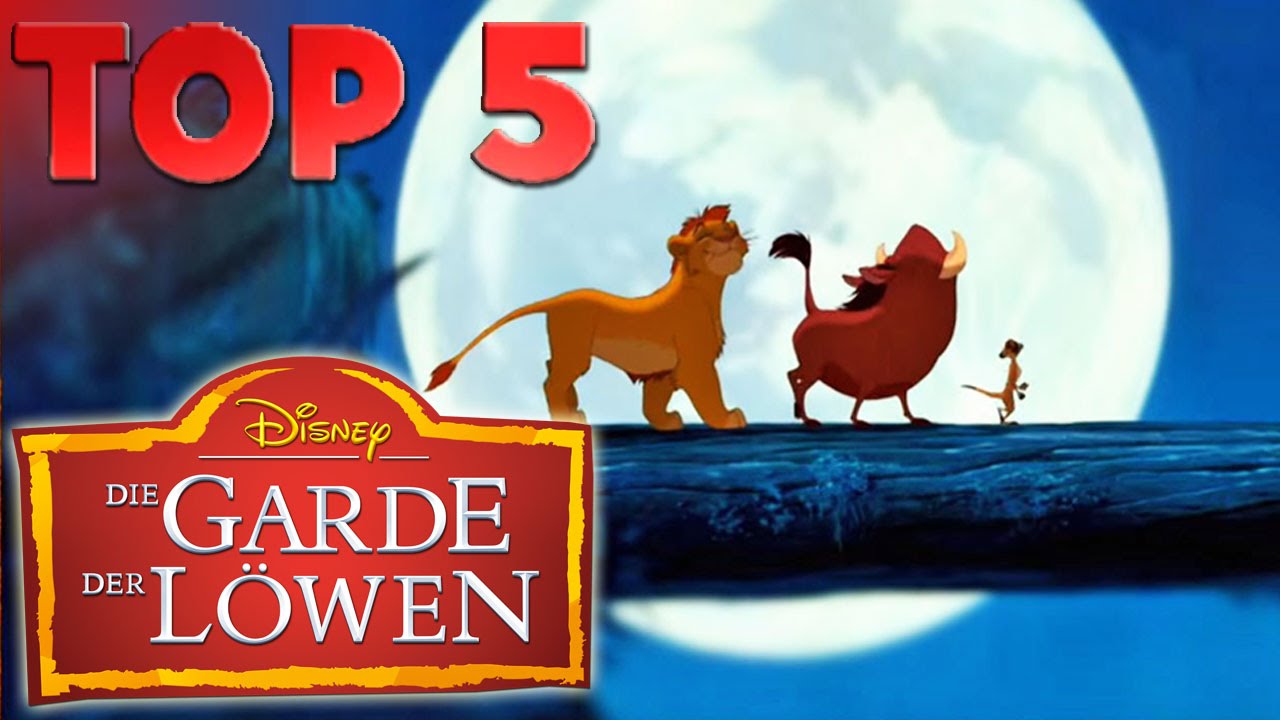 Die Disney Channel Top 5 Gemeinsamkeiten: DIE GARDE DER LÖWEN & DER KÖNIG DER LÖWEN