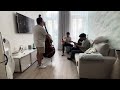 High level gypsy jazz rehearsal daniel gueli john ligthart and ronald weel for portugal tour mbsq