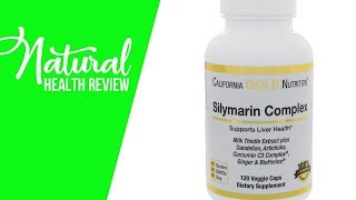 California Gold Nutrition, Silymarin Complex, Milk Thistle Extract Plus Artic