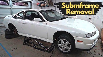240sx S14 Rear Subframe Removal | (Season 8 Episode 8)
