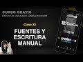 Cómo subir fuentes y escribir a mano en CapCut | Curso gratuito de edición de video con celular
