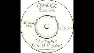 Cynthia Richards I Can
