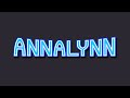Lava Factory - Annalynn