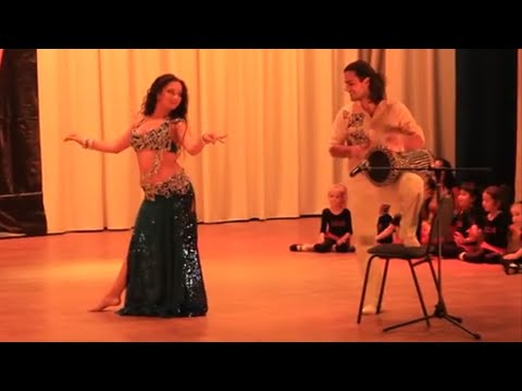 BELLY DANCE DRUM SOLO Dariya Mitskevich and Artem Uzunov. I Wanna Dance