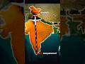 Kashmir To Kanyakumari Range #shorts #growth