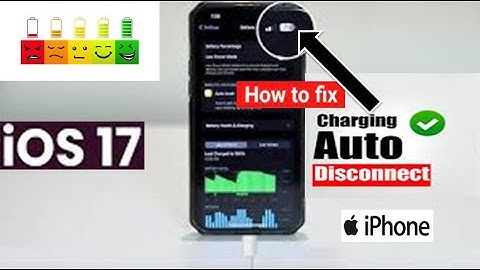how to fix iPhone Charging Auto Disconnect Problem || iPhone Charging Disconnect Problem