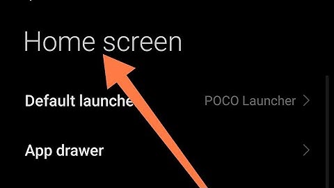 Poco x3 home screen settings , Poco X3 me home screen setting set kaise kare