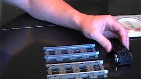 How to convert LEGO RC track into 9v track using Copper Foil Tape