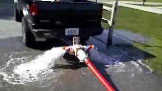 Flushing and Flow Test of a Hydrant