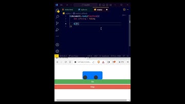 Controlling Car Start and Stop with jQuery: A Step-by-Step Guide #jquery #html #css #bootstrap