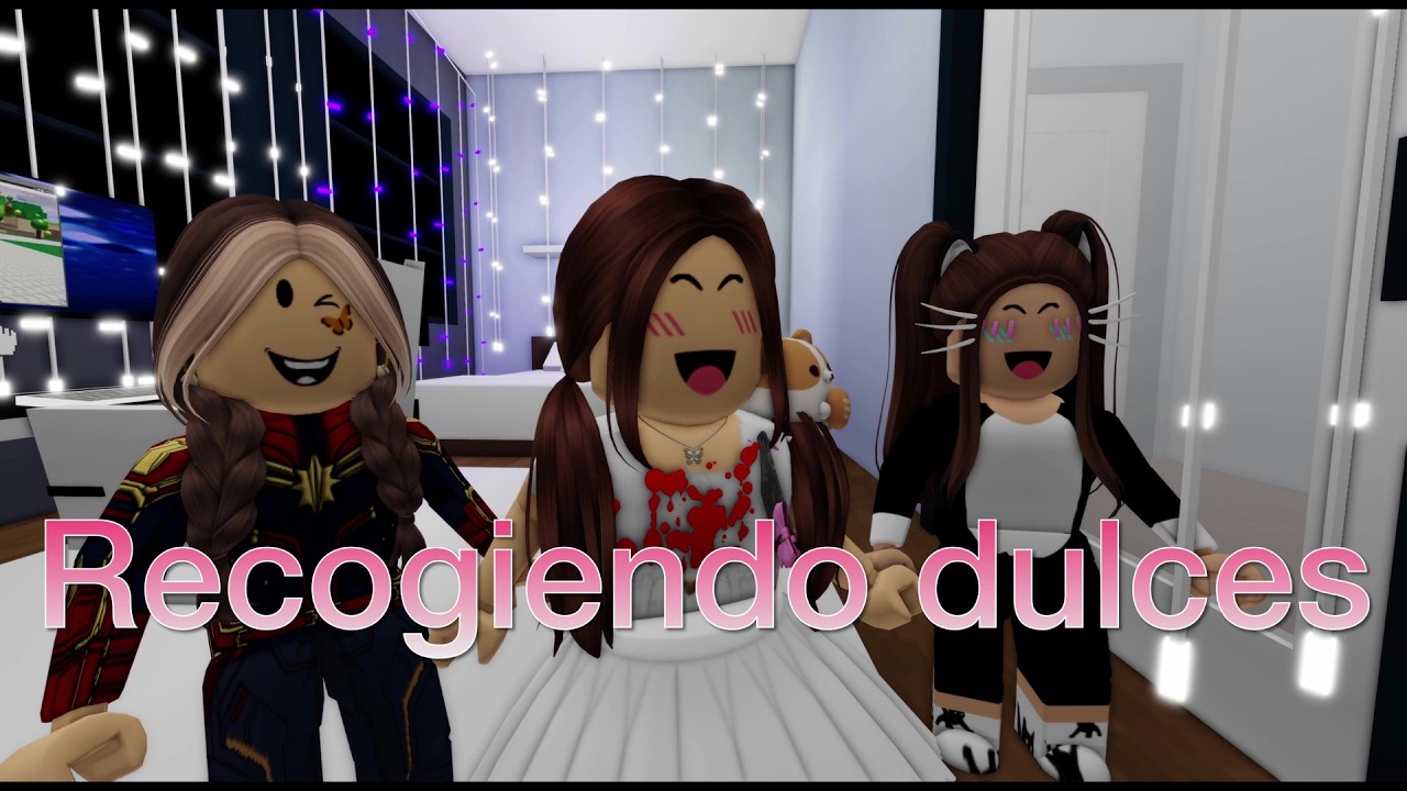 Recogiendo dulces en Roblox brookhaven