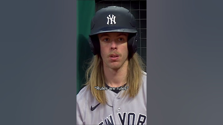 Yankees bat boy not included in the no long hair rule? (@yesnetwork) #shorts