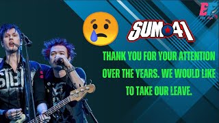 SUM 41 BREAKS UP! THE END OF THE ROAD FOR A LEGENDARY PUNK BAND