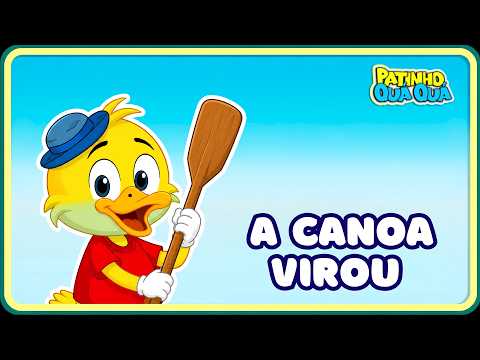 A Canoa Virou - Desenho Animado - Música Infantil