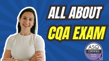 Certified Quality Auditor (CQA) Exam Overview ... Is it worth it?