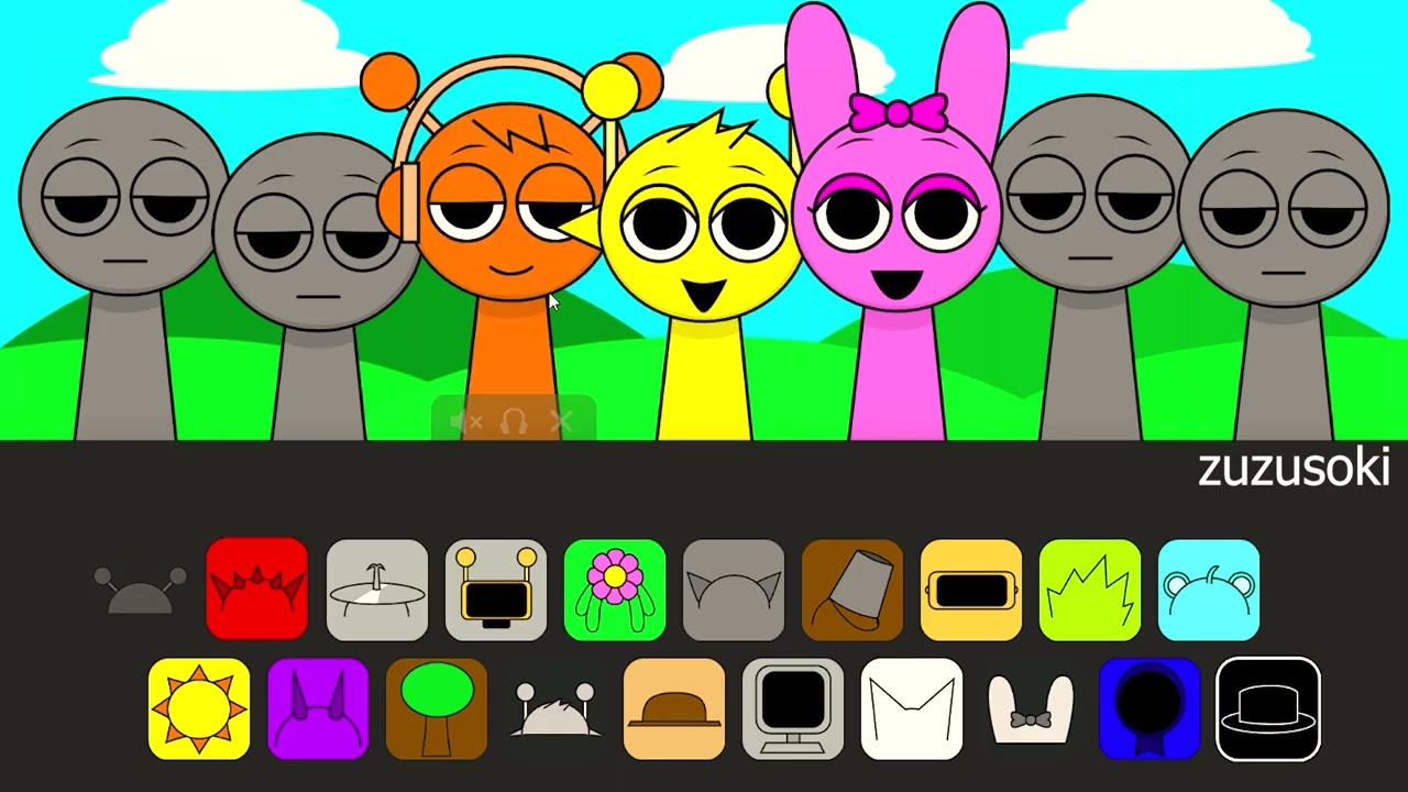 Sprunki Sound Chaos! 🎵 Building the Ultimate Beat Mix!