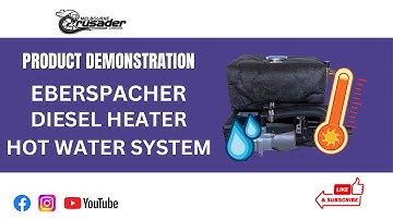 🔥 Crusader Caravans Eberspacher Diesel Heater & Hot Water System – Full Tutorial & Demo