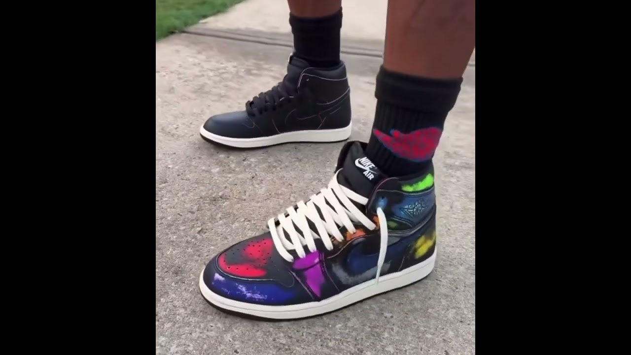 jordan shoes change color