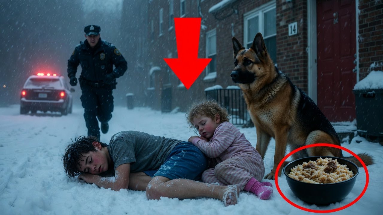 Zijn geblaf redde hun leven, maar zijn instinct onthulde een geheim dat niemand zag