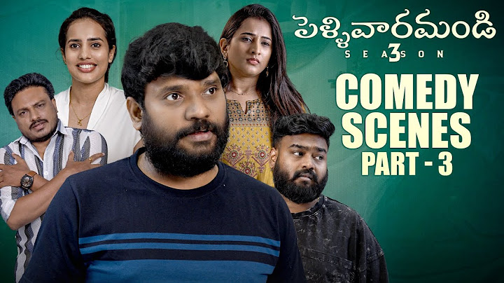 Pellivaramandi | S3 | Back to Back Comedy Scenes | Part - 3 | Prasad Behara | Viraajita | Infinitum