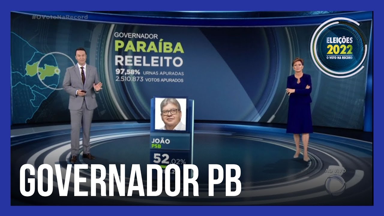 João Azevedo, do PSB, é reeleito governador da Paraíba