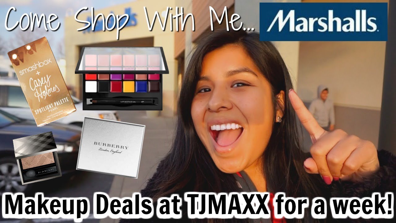 Come Shop With Me: High End Makeup Deals at Marshalls for a WEEK! 