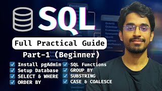 SQL Practical Guide (Real Data + Schema Included) | Part 1 — Beginners