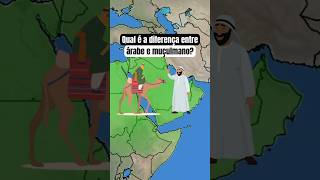 Qual é a diferença entre árabe e muçulmano? #geografia #arabe #muculmano
