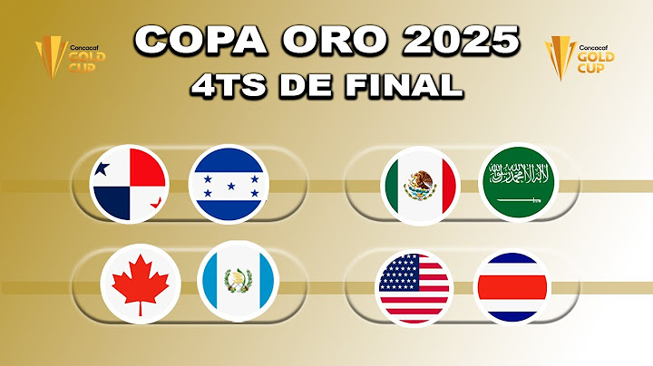 FECHAS, HORARIOS Y CANALES PARA LOS CUARTOS DE FINAL DE LA COPA ORO 2025