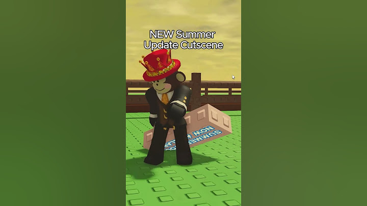 Summer Update Cutscene in Grow a Garden Roblox #growagarden