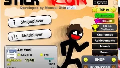 [ArtYuni Play] Stick Run on facebook