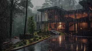 The Peaceful Space of Rain on the Rooftop Helps You Sleep Well | Soothing Relaxing Sounds
