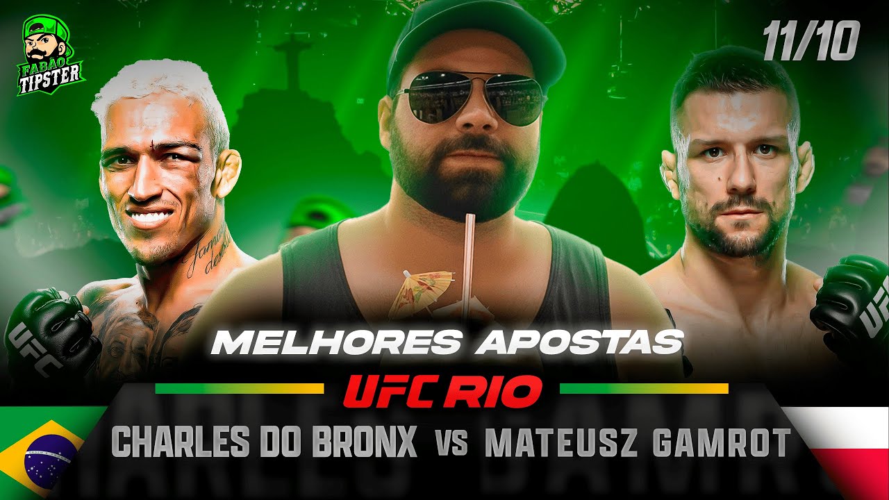 UFC RIO: CHARLES DO BRONX vs. GAMROT - ANÁLISE E PALPITES COMPLETO!!