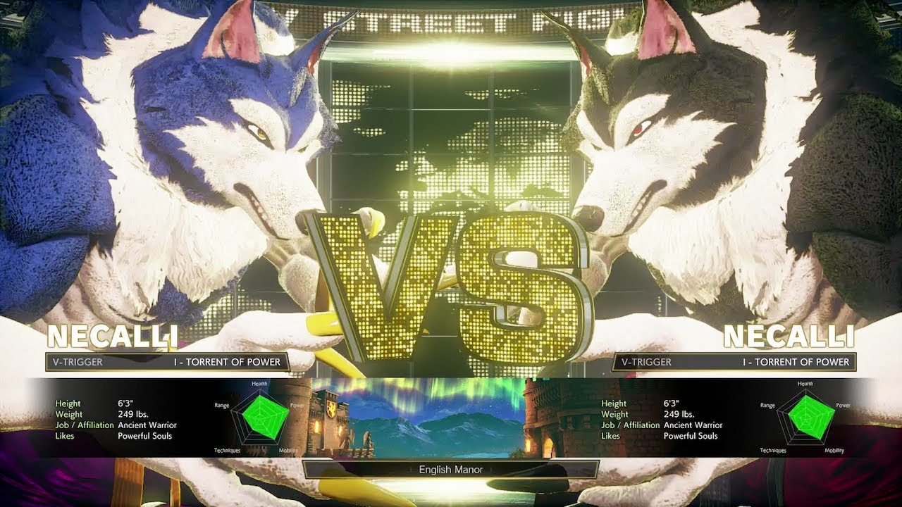 STREET FIGHTER V - MODS -  NECALLI AS JON TALBAIN FROM DARKSTALKERS (PC ONLY)