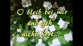 O bleib bei mir.... chords